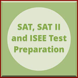 SAT,  SAT II and ISEE Test Preparation